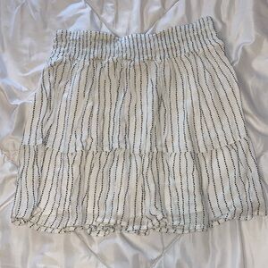 Black and white skirt